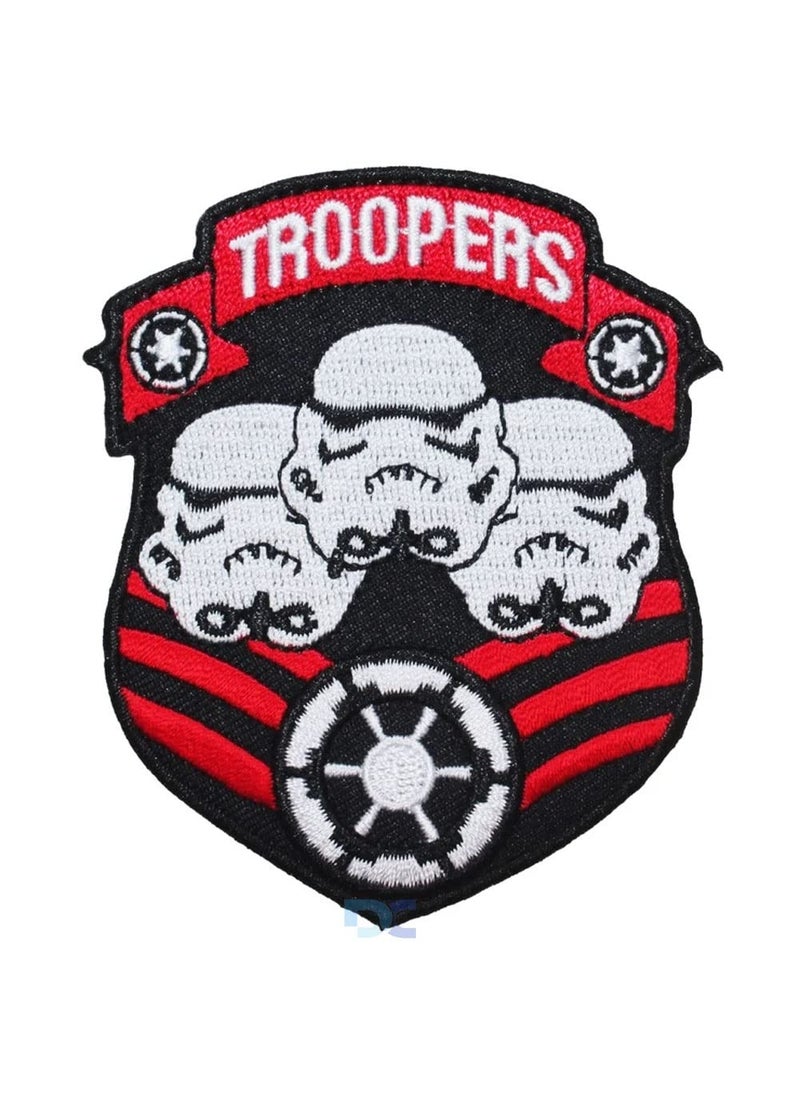 Daily Crafts Daily Crafts Unisex Embroidery Big Patch Iron OnSew On Appliques for Kids Baby Cool Patch for Boys Jacket  - Image 1