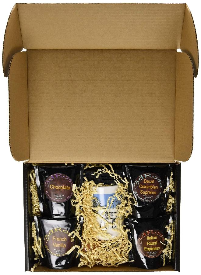 3dRose Caribou Coffee Gift Basket, Multi - Image 3