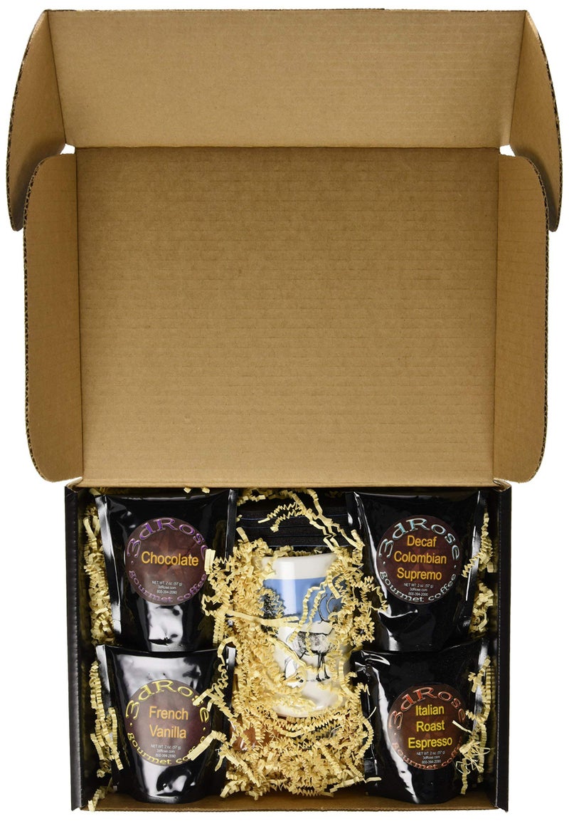 3dRose Caribou Coffee Gift Basket, Multi - Image 1