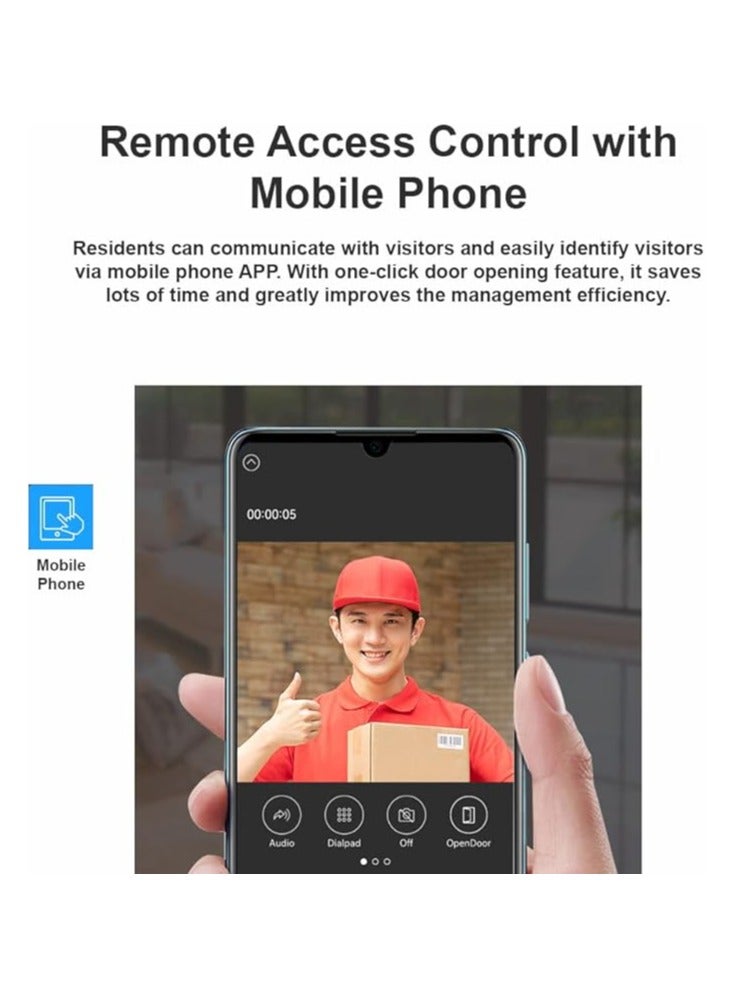 فانفيل Fanvil i63 SIP Video Door Phone | 2MP Camera | 5 Speed Dial Buttons | PoE | RFID/NFC Access | IP66 Waterproof & IK07 Anti-Collision – Outdoor Intercom System - Image 4