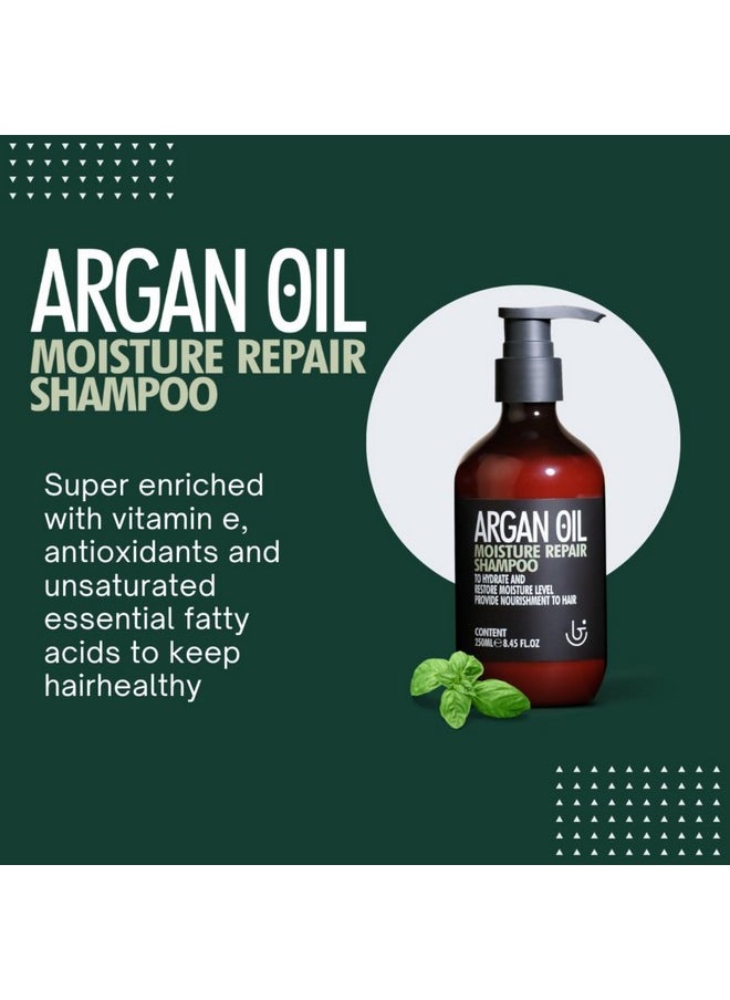 Beauty Garage Argan Oil Moisture Shampoo 250Ml  - Image 3