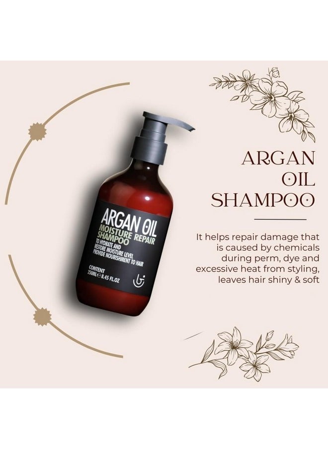 Beauty Garage Argan Oil Moisture Shampoo 250Ml  - Image 4