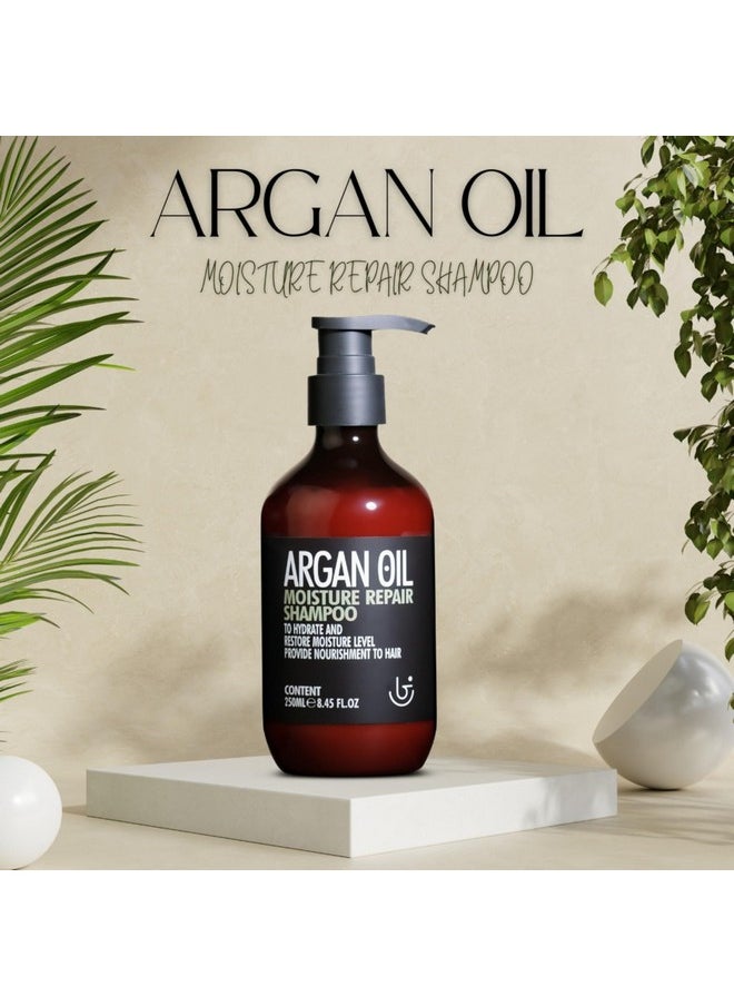 Beauty Garage Argan Oil Moisture Shampoo 250Ml  - Image 2