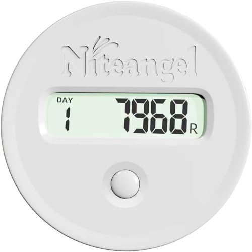 Niteangel Accurately Hamster Wheel Pedometer- Small Animal Step Counter for Super-Silent Hamster Wheel | Acrylic Wheel | Wooden Wheel (Niteangel Wheel Pedometer) - Image 1