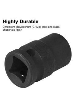 جي تيك Jetech 3/4-Inch Drive 22mm Deep Impact Socket with 6-Point Design, Heat-Treated Chrome Molybdenum Alloy Steel, Metric  - Image 4