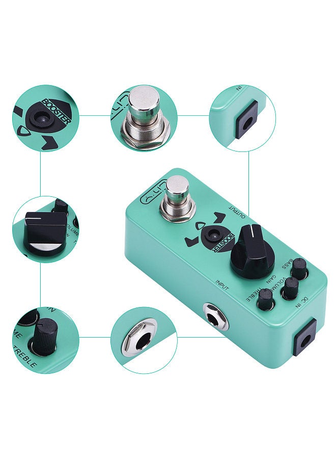 Generic Lity Booster Guitar Pedal Mini Booster Effects Pedal Pure Clean Mini Boost  - Image 2