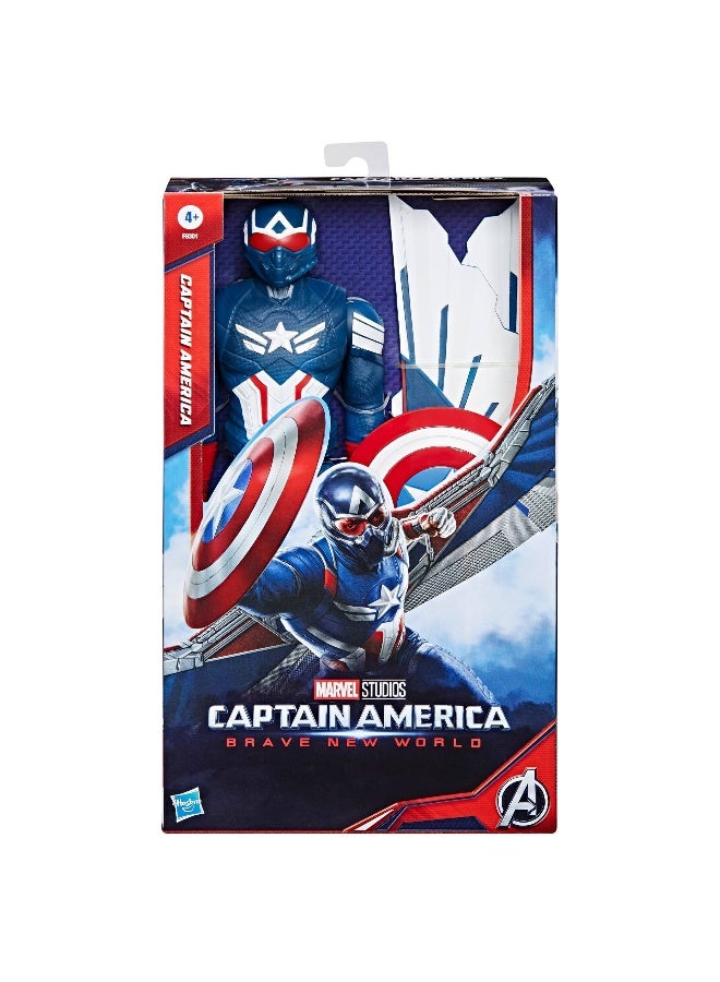 MARVEL مارفل كابتن أمريكا: عالم جديد شجاع تمثال كابتن أمريكا (30.48 سم) - Image 1