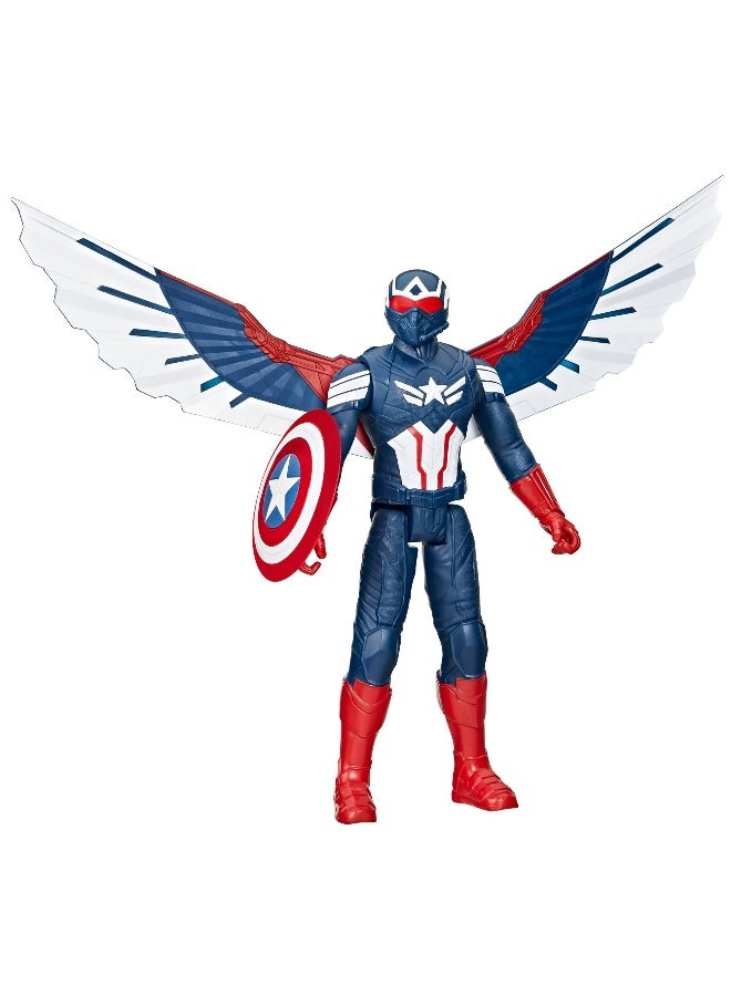 MARVEL مارفل كابتن أمريكا: عالم جديد شجاع تمثال كابتن أمريكا (30.48 سم) - Image 3