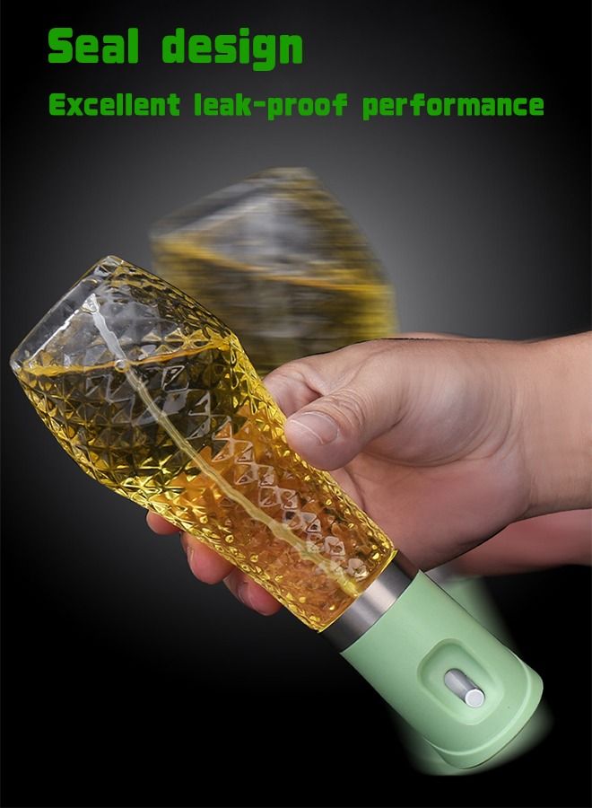 MITOYO Glass Oil Dispenser Bottle Spray Mister Olive Oil Sprayer for Cooking  - Image 4