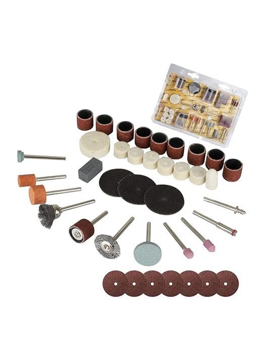 NityaEcommerce nitya Electric Grinding Attachment Rotary Tool Accessories Kit Set of Mini Drill Grinding Polishing Drilling for Rotary Tool 105Pc  - Image 1