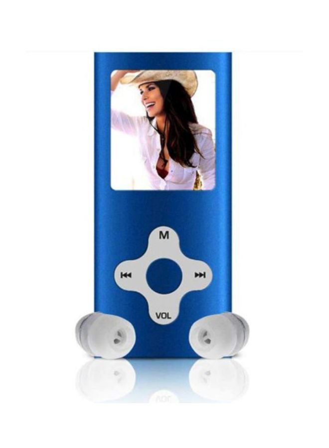 NIBEMINENT MP4 Player With Earphones And USB Cable XYQ51214121BU_U00491 Blue/White  - Image 2