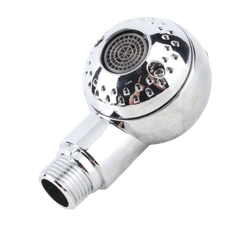 High Pressure Handheld Shower Head - 2 Gear Adjustable Water Flow Stainless Steel Filter Spout - Electroplated Erosion Proof Shampoo Bed Shower Head for Hair Salon Barber Shop - Image 2