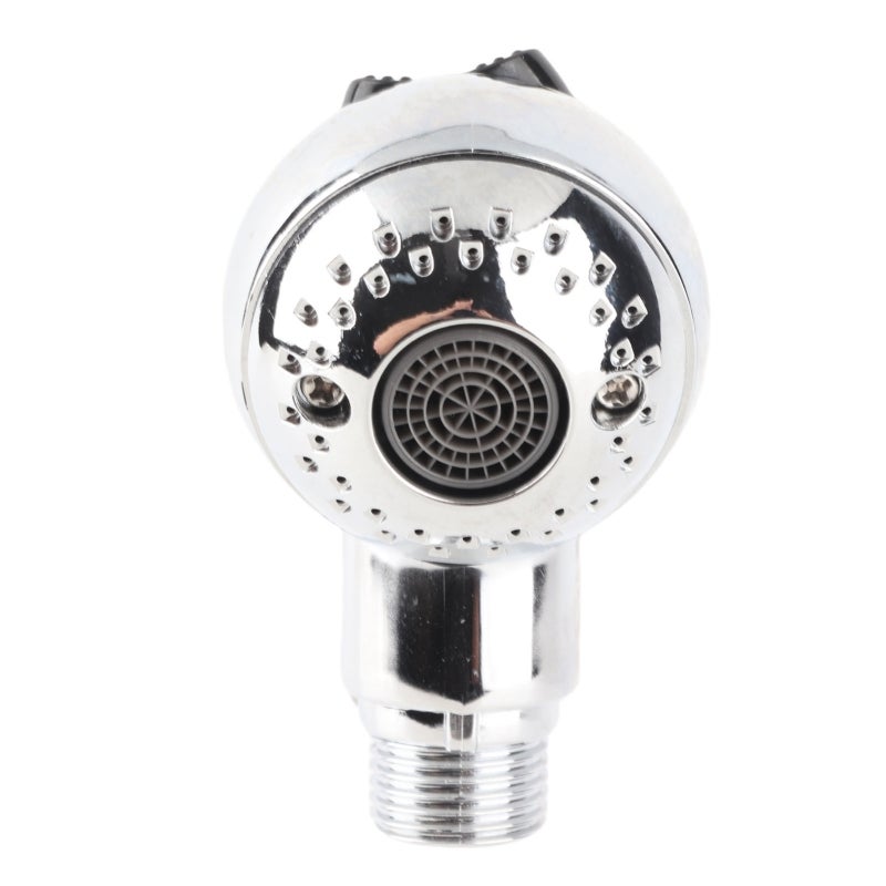 High Pressure Handheld Shower Head - 2 Gear Adjustable Water Flow Stainless Steel Filter Spout - Electroplated Erosion Proof Shampoo Bed Shower Head for Hair Salon Barber Shop - Image 1