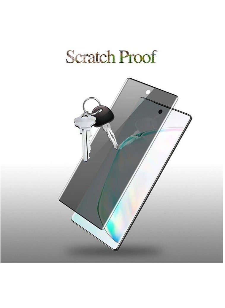 Raxoom Privacy Screen protector compatible with Samsung Galaxy S9+ Screen Protector Tempered Glass [Anti-Glare][HD Full Coverage][Easy Installation][Scratch Resistant][9H Hardness] - Image 3