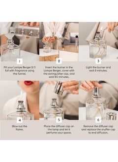 Maison Berger Lampe Berger Fragrance Trio Refill for Home Fragrance Oil Diffuser - 3 x 8.45 Fluid Ounces - 3x250 milliliters (Trio Fresh)  - Image 3