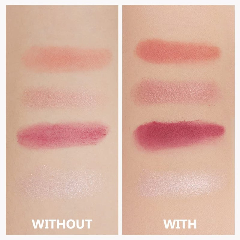 AMY'S DIARY 12ML Eyeshadow Primer Pink Color, Base Cream for Concealer and Eyeliner (05) - Image 3