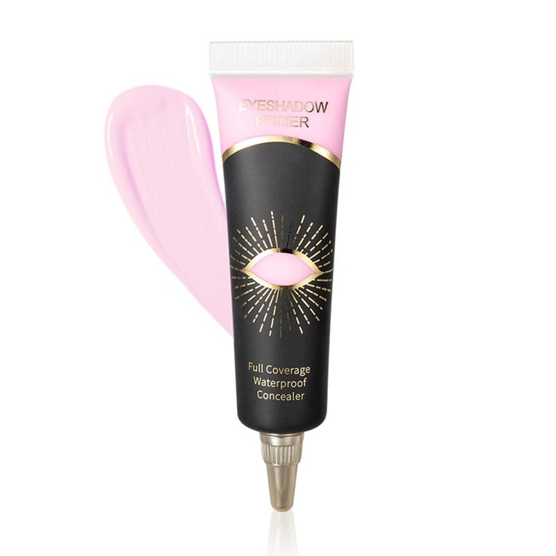 AMY'S DIARY 12ML Eyeshadow Primer Pink Color, Base Cream for Concealer and Eyeliner (05) - Image 1
