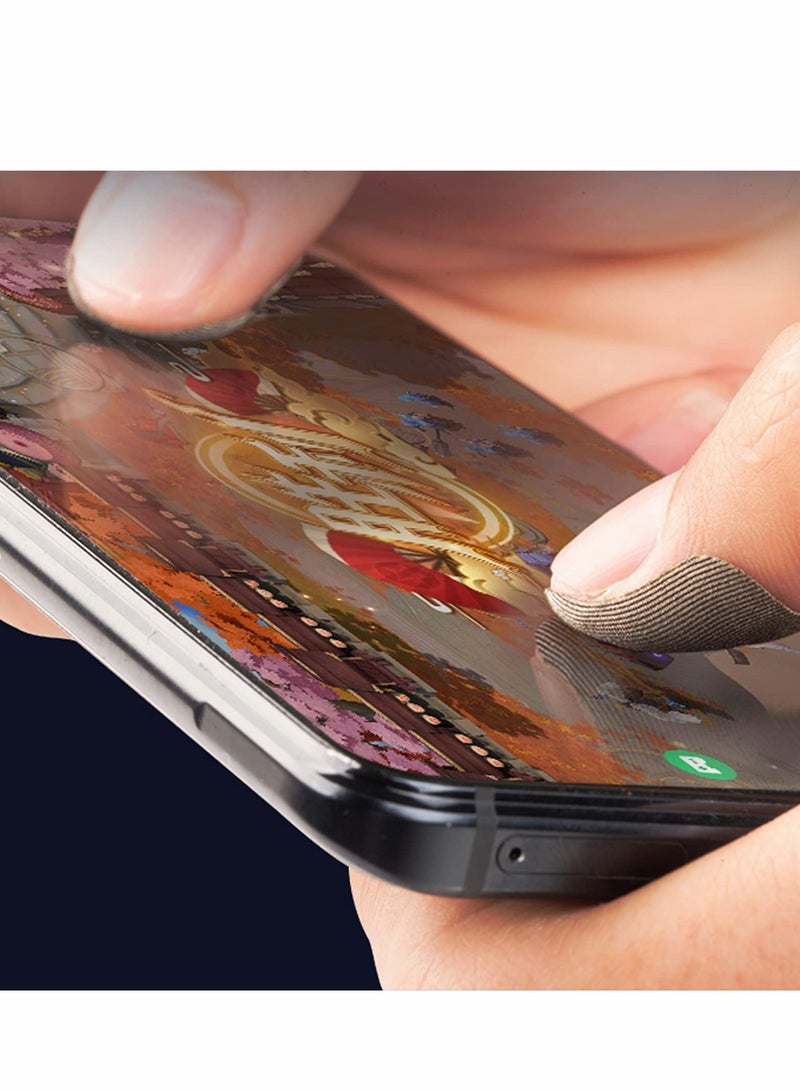 20 PCS Breathable Anti-Sweat Finger Sleeves for Mobile Gaming, Sensitive Touch Screen Thumb Stickers for Esports - Image 3