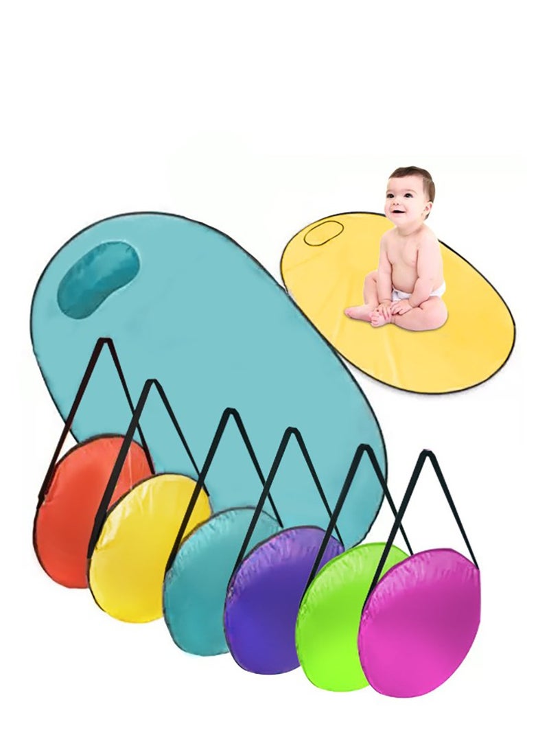 Generic Water-resistant beach mattress to protect pads from sand, newborn replacement mattress and prayer mat - Yellow  - Image 3