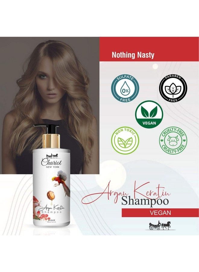 Chariot New York - Argan Keratin Vegan Shampoo (300 Ml) - Image 1