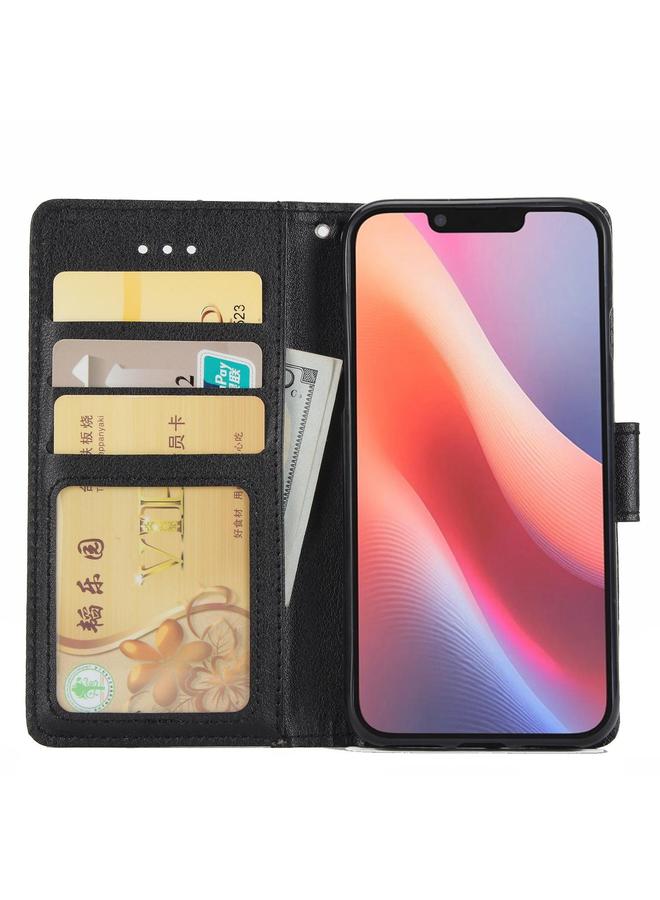 S-TOP Case For iPhone 16e Multifunctional Horizontal Flip Leather Phone Case with Three Card Slots - Image 4