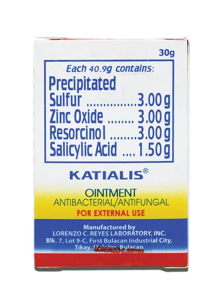 Katialis Ointment Antibacterial and Antifungal 30g