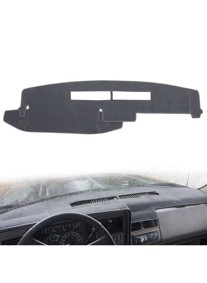 BLIBLIUNIT Dashboard Cover Custom Fit for Chevy Chevrolet/GMC Sierra C1500 C2500 C3500 K1500 K2500 K3500 Pickup Truck 1988-1994 Dash Cover Mat (88-94,Gray) - Image 1