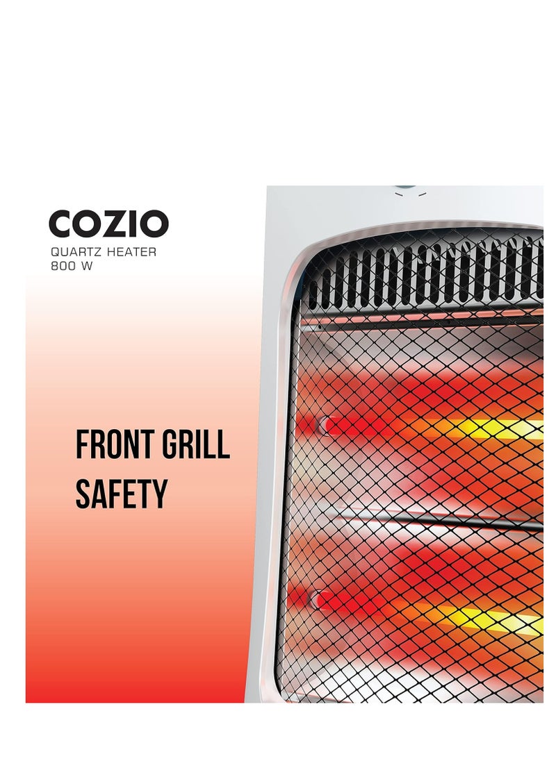 Havells - Havells Co zio Quartz room heater - 800 watts (White, Blue) - Image 1