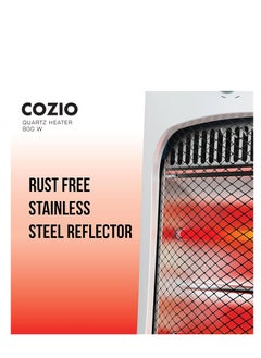 Havells Havells Co zio Quartz room heater - 800 watts (White, Blue)  - Image 4