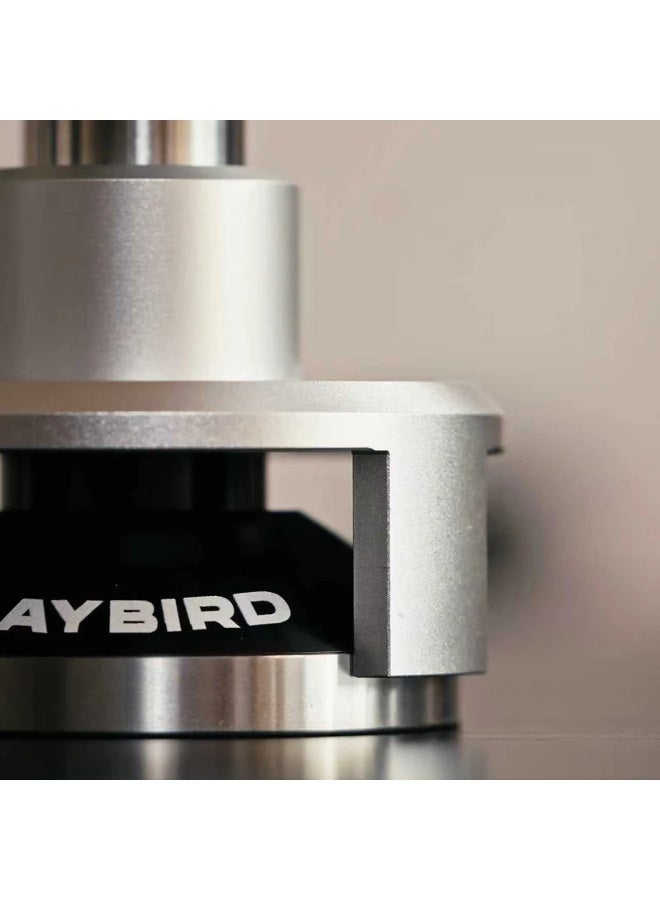 تامبر قهوة اسبريسو Laybird TriPress مقاس 58.5 مم، بضغط ثابت 25 رطل، أداة كبس ذاتية التسوية من الستانلس ستیل - Image 5