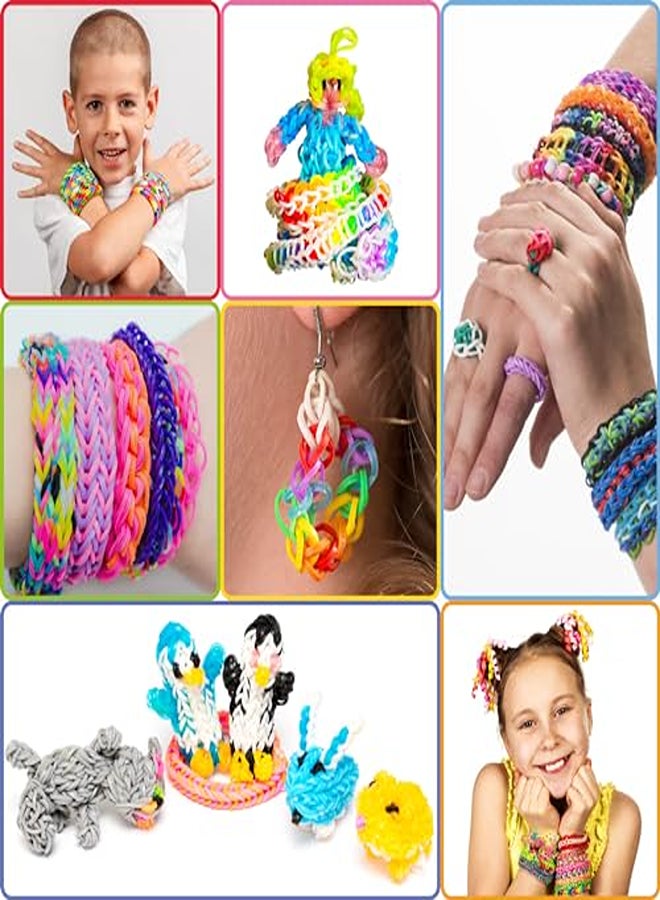 4200+ Different Looms Including Loom Frame- Rubber Bands in 21 Colours  - Image 1