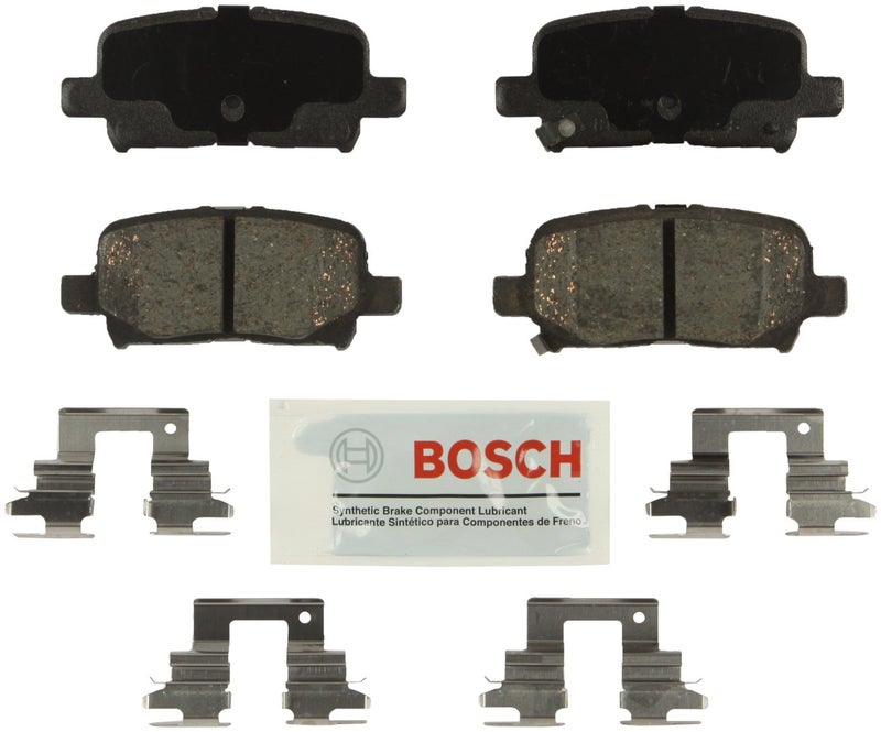 BOSCH BE865H Blue Ceramic Disc Brake Pad Set With Hardware - Compatible With Select Acura MDX; Honda Odyssey, Pilot; REAR - Image 5