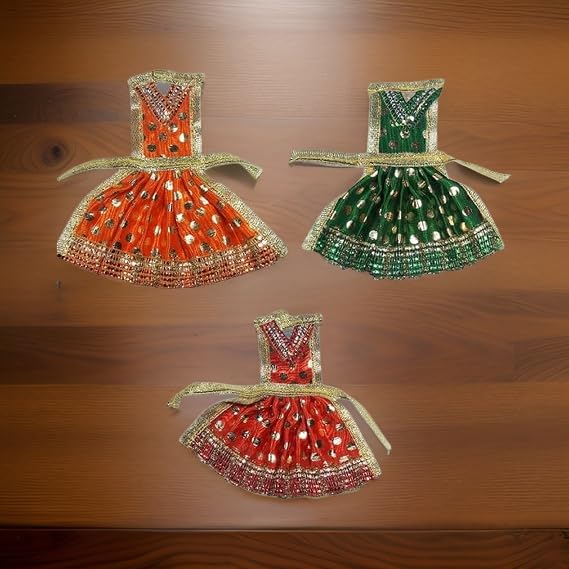 Salvus App SOLUTIONS فستان سالفوس لحلول التطبيقات بوشاك غوديس فستان ليهينغا فهتكا ديفي مAA فستان شيرينغار زينة فاسترا مATA راني فستان دورغا عبوة من 3 - Image 3