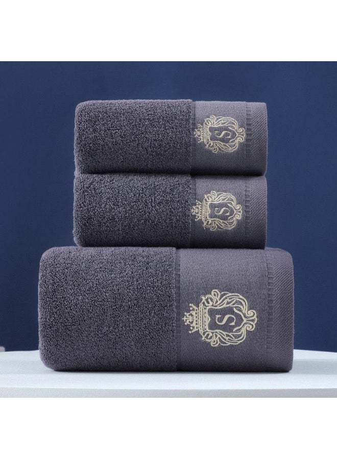 Luxury Cotton Towel Set 3 Pieces – Soft & Highly Absorbent