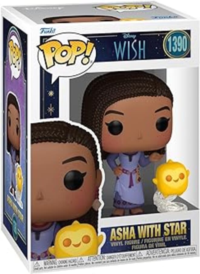 Funko Pop! Cartoon Animation: Disney - Wish - Asha with Star