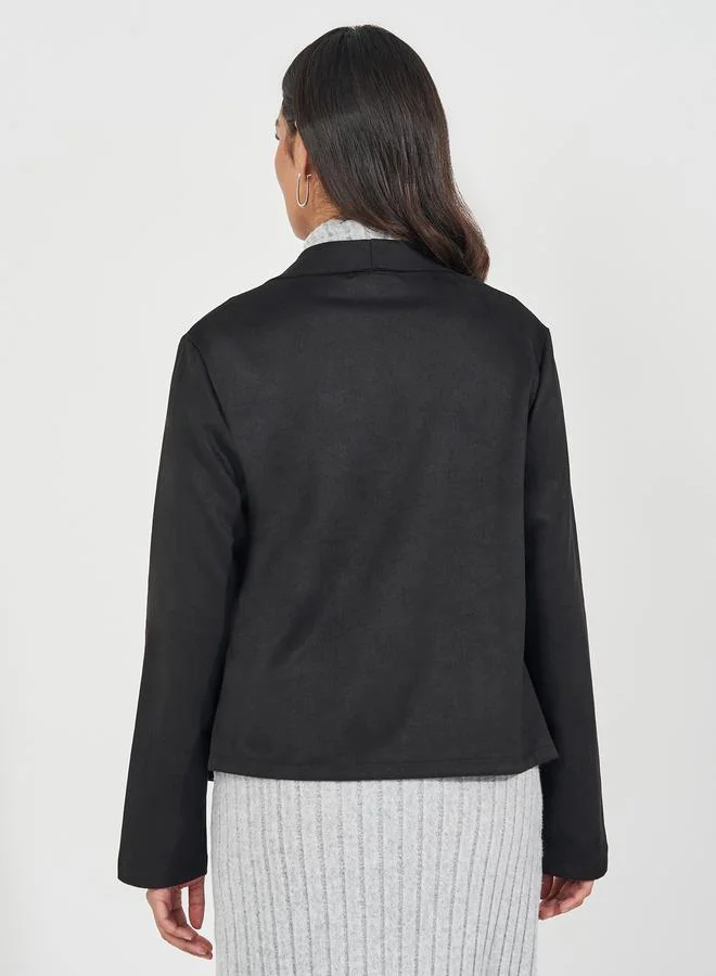 Styli Regular Fit Short Length Biker Jacket