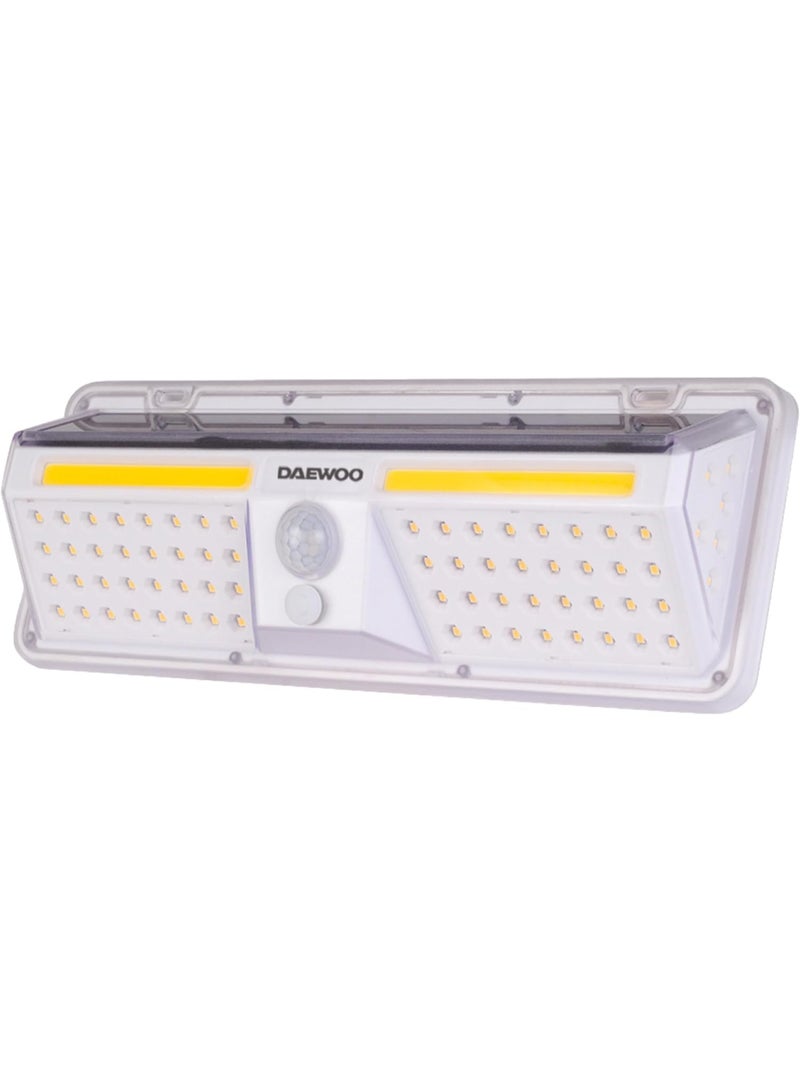 دايو مصباح الأمان الشمسي دايو (DS-SS2294): سطوع فائق 1000 لومن، تغطية 120°، مفعل بالحركة حتى 25 قدمًا - Image 1