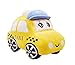 YONLIT Soft Plush Taxi Stuffed Car Toy Super Cute Yellow Truck Plushie Excellent Gifts for Kids or Birthday Party 106 Inches Taxi - Image 4