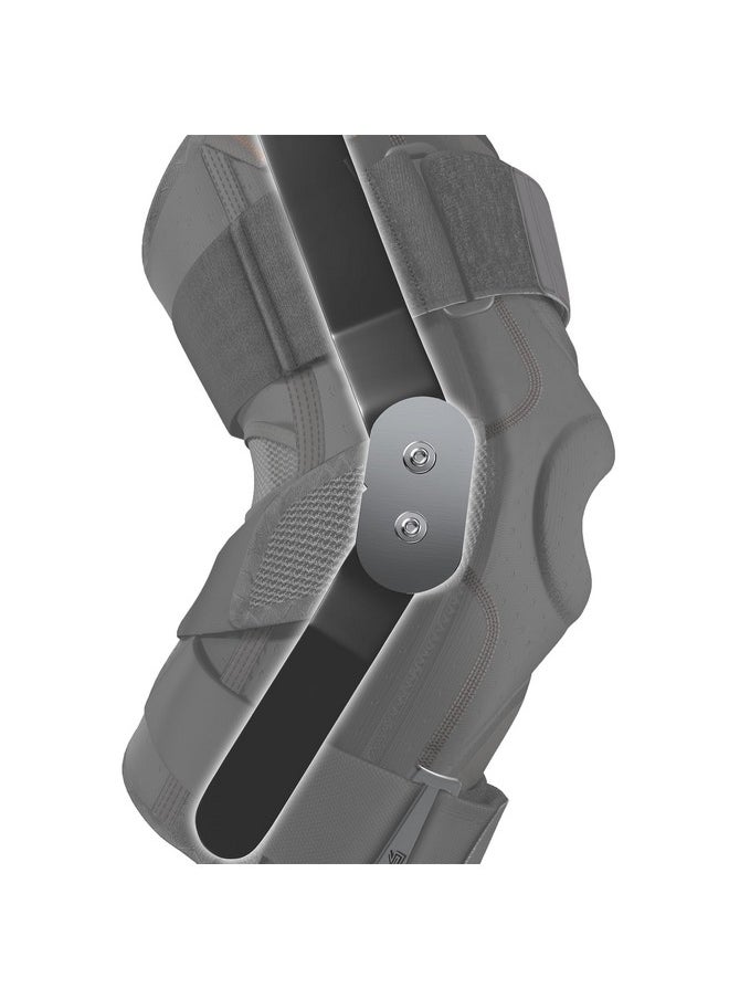 Shock Doctor Shock Doctor Knee Support with Dual Hinges (Black, Large)  - Image 4