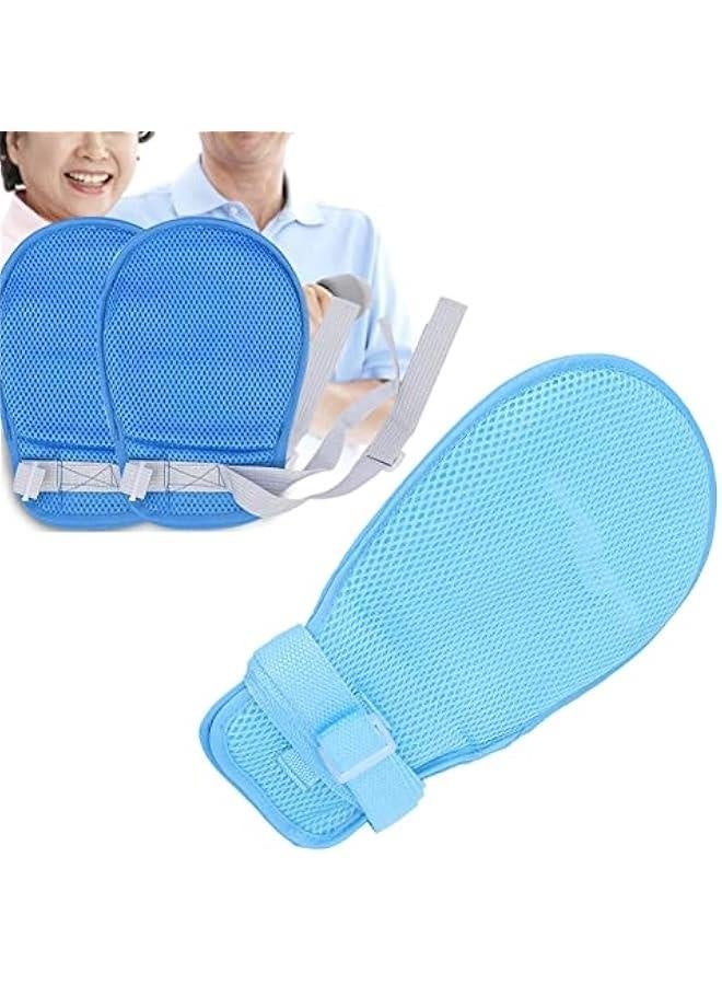 Dementia Restraint Gloves, Breathable Hand Fixed Restraint Gloves, Avoid Accidental Injuries Hand Control Gloves for Elderly - Image 1