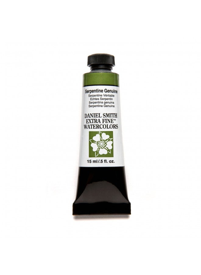 DANIEL SMITH 284600190 Extra Fine Watercolor 15ml Paint Tube, Serpentine Genuine, 0.5 Fl Oz (Pack of 1) - Image 3