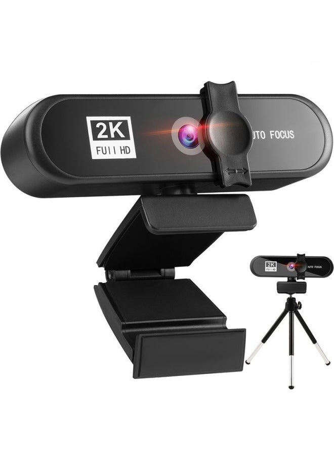 4k Private Model Beauty Automatic Focus 1080p Computer Webcam High Definition Network Usb Live Broadcast Webcam 2k Plug Play-Color:8802-1k - Image 4