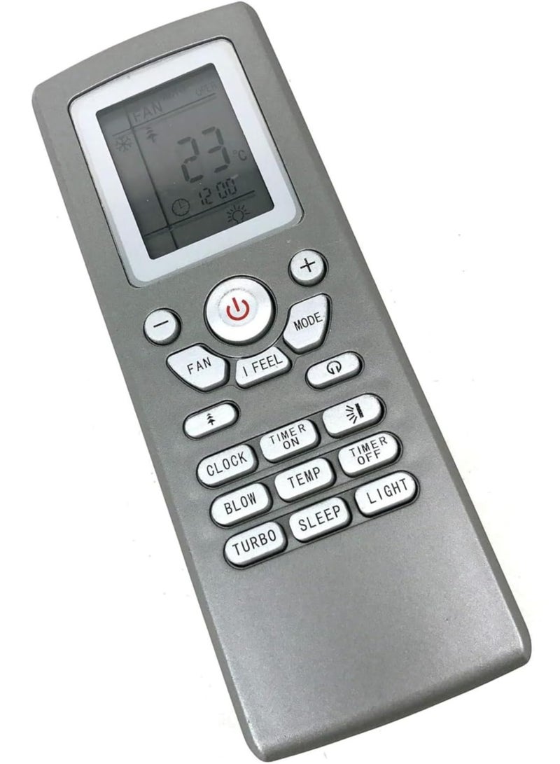 JAJEEK AC Universal Remote Control for Air Conditioners | Compatible with YT1FF, YT1F1, YT1F2, YT1F3, YT1F4 Models | No Setup Required | Long-Range IR Signal | Energy-Efficient Design | Lightweight & Durable | Easy-to-Use - Image 3