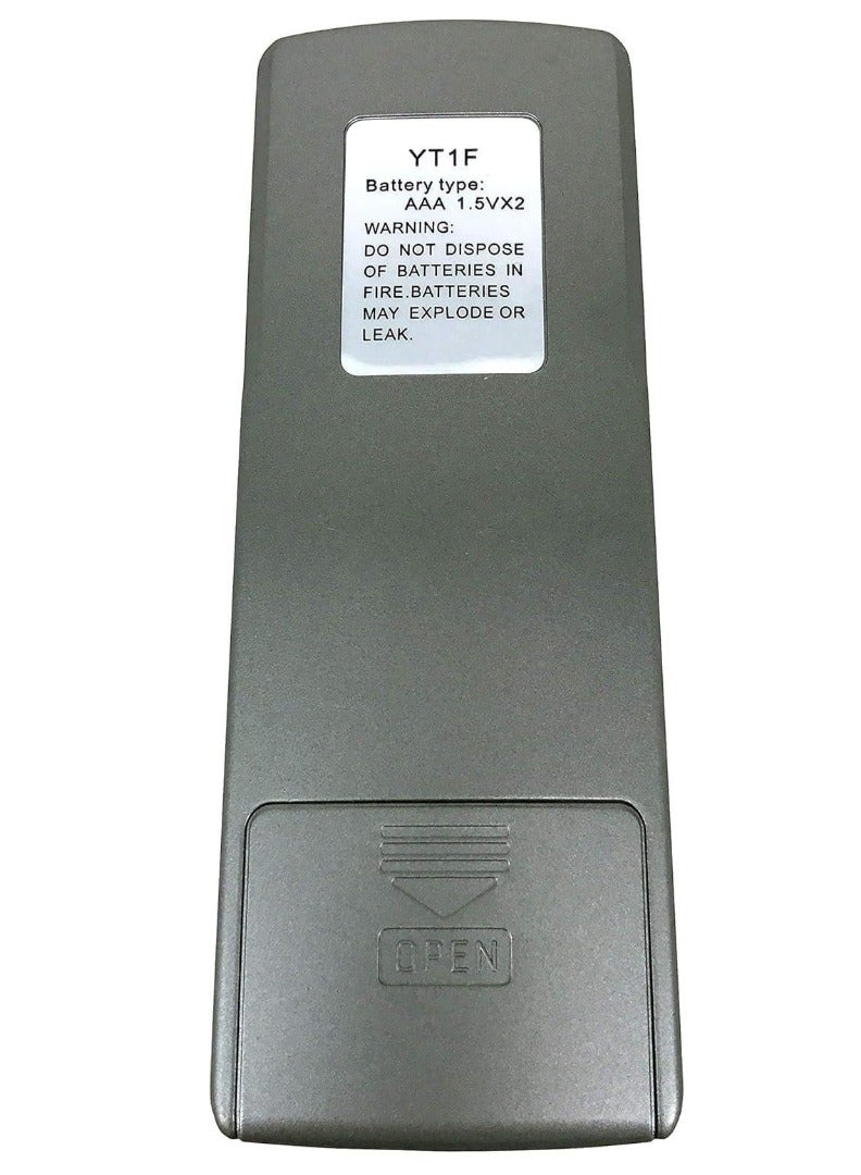 JAJEEK AC Universal Remote Control for Air Conditioners | Compatible with YT1FF, YT1F1, YT1F2, YT1F3, YT1F4 Models | No Setup Required | Long-Range IR Signal | Energy-Efficient Design | Lightweight & Durable | Easy-to-Use - Image 4