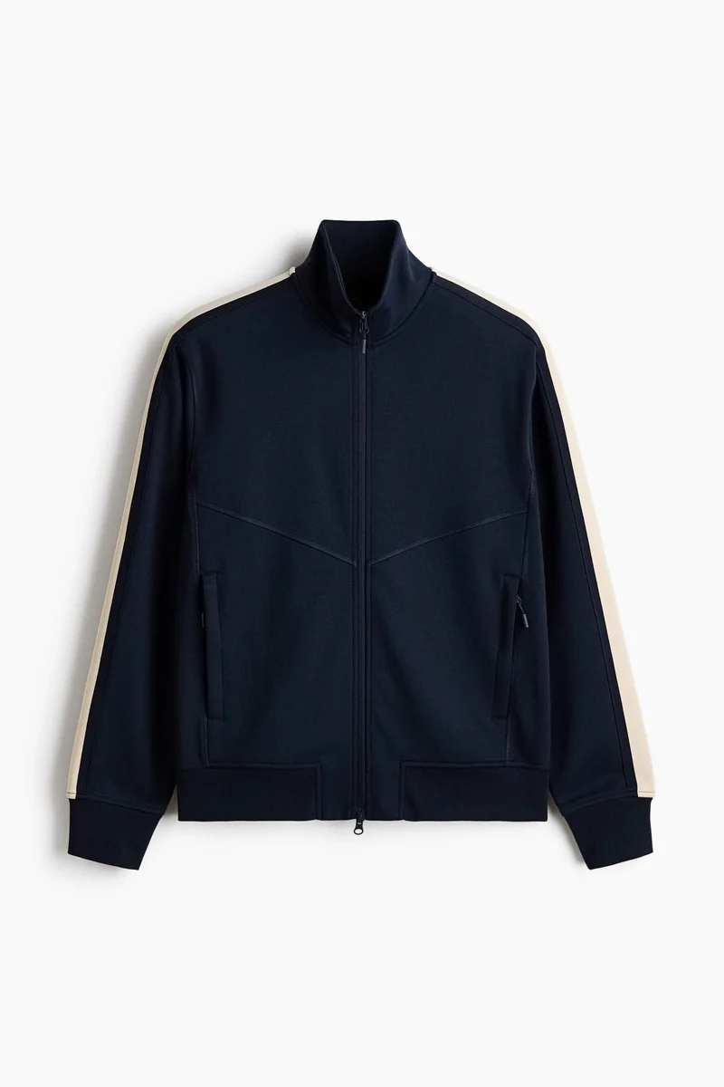 H&M  Regular Fit Track jacket with DryMove™ for Men | Best Price UAE