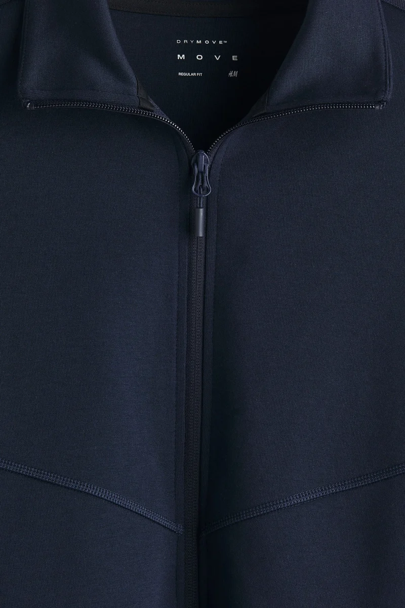 H&M  Regular Fit Track jacket with DryMove™ for Men | Best Price UAE