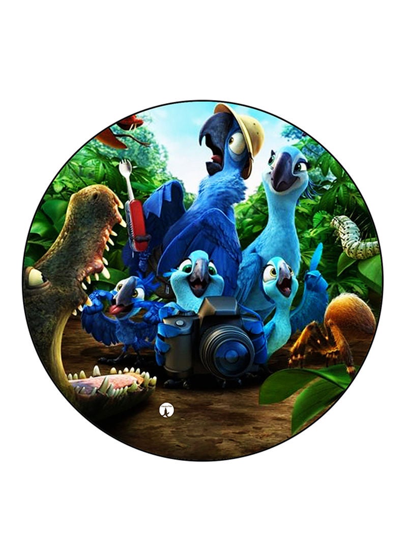 RKN Rio Printed Pin Multicolour - Image 2