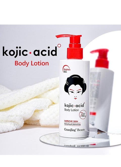 Kojic Acid Body Lotion Improve Refreshing & Moisturizing 230g