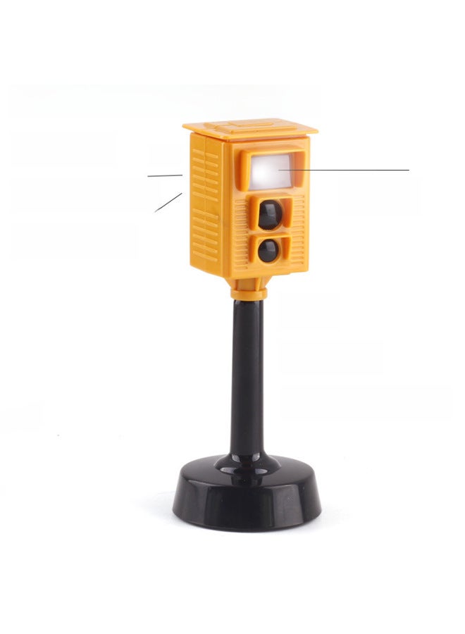 Loquat Real People Make Sound And Light Come True Traffic Lights Traffic Lights Children's Early Education Safety Education Props-Color:Traffic Light Transparent Bag Simple - Image 2