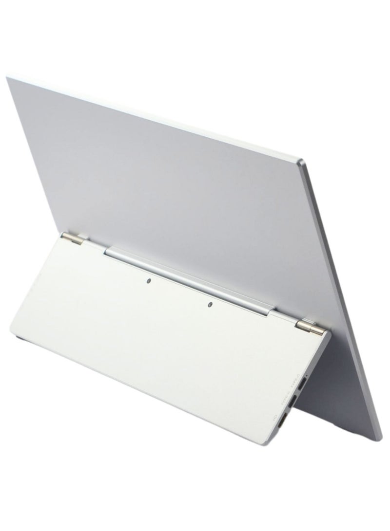 Majesty Majesty 15.6-Inch Portable Foldable Full  HD Screen, Touch screen Lightweight, Compatible with Laptops, Macs, Computers, USB 3 Supported Mobile Phones, PlayStation, Xbox, and Receivers – Silver  - Image 4
